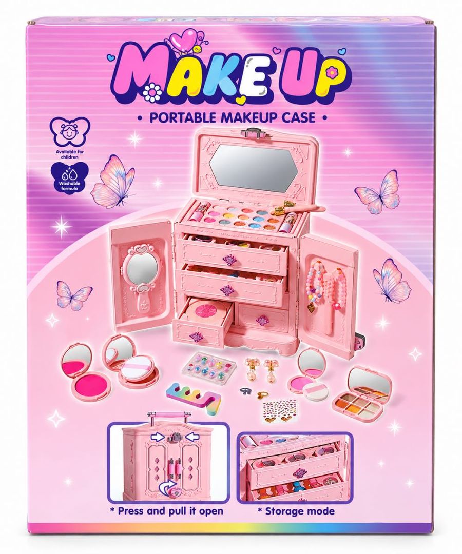 MALETA DE MAQUILLAJE PORTATIL M-723 
