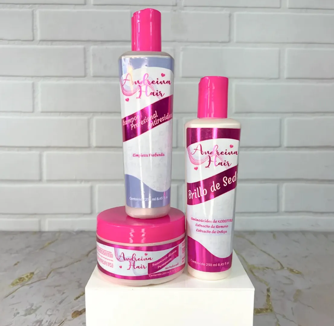 Kit keratina para niñas Andreina Hair