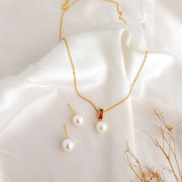 Imagen del producto SET CADENA PERLAS - ITIEL 
