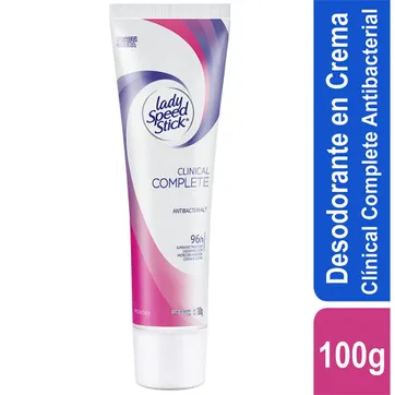 Imagen del producto Lady Speed Stick Desodorante Crema Clinical 100g