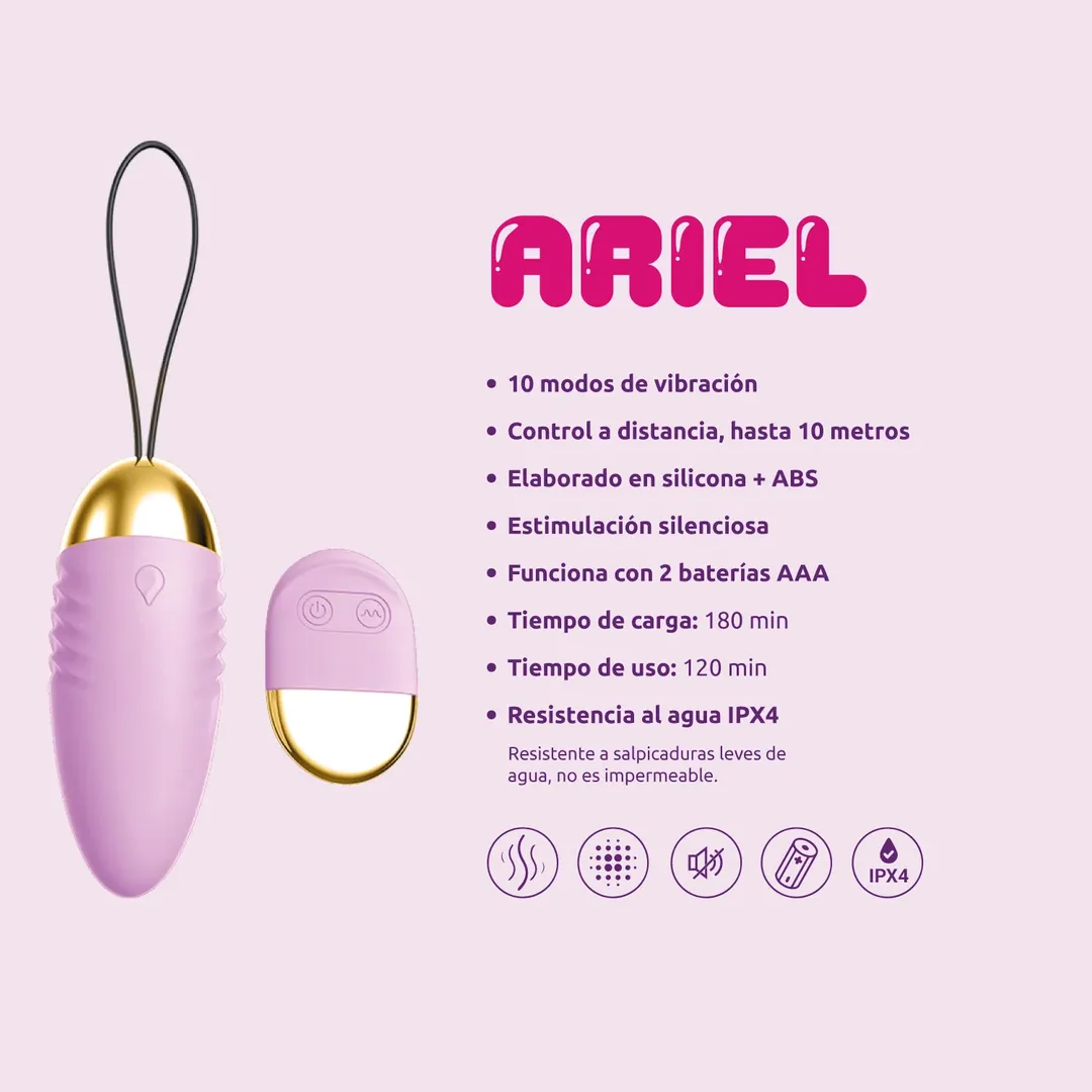 Huevo vibrador Ariel