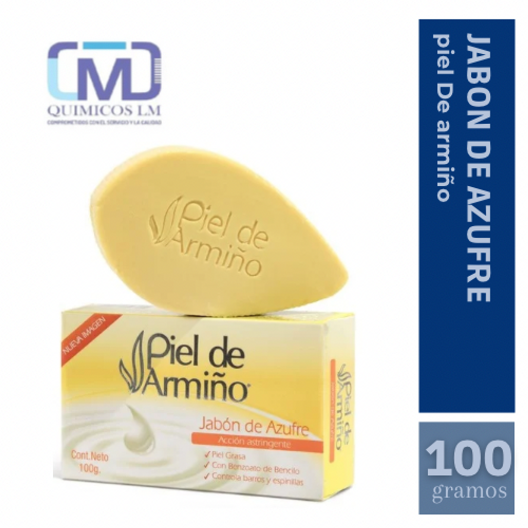 JABÓN DE AZUFRE X100gr DOMECO