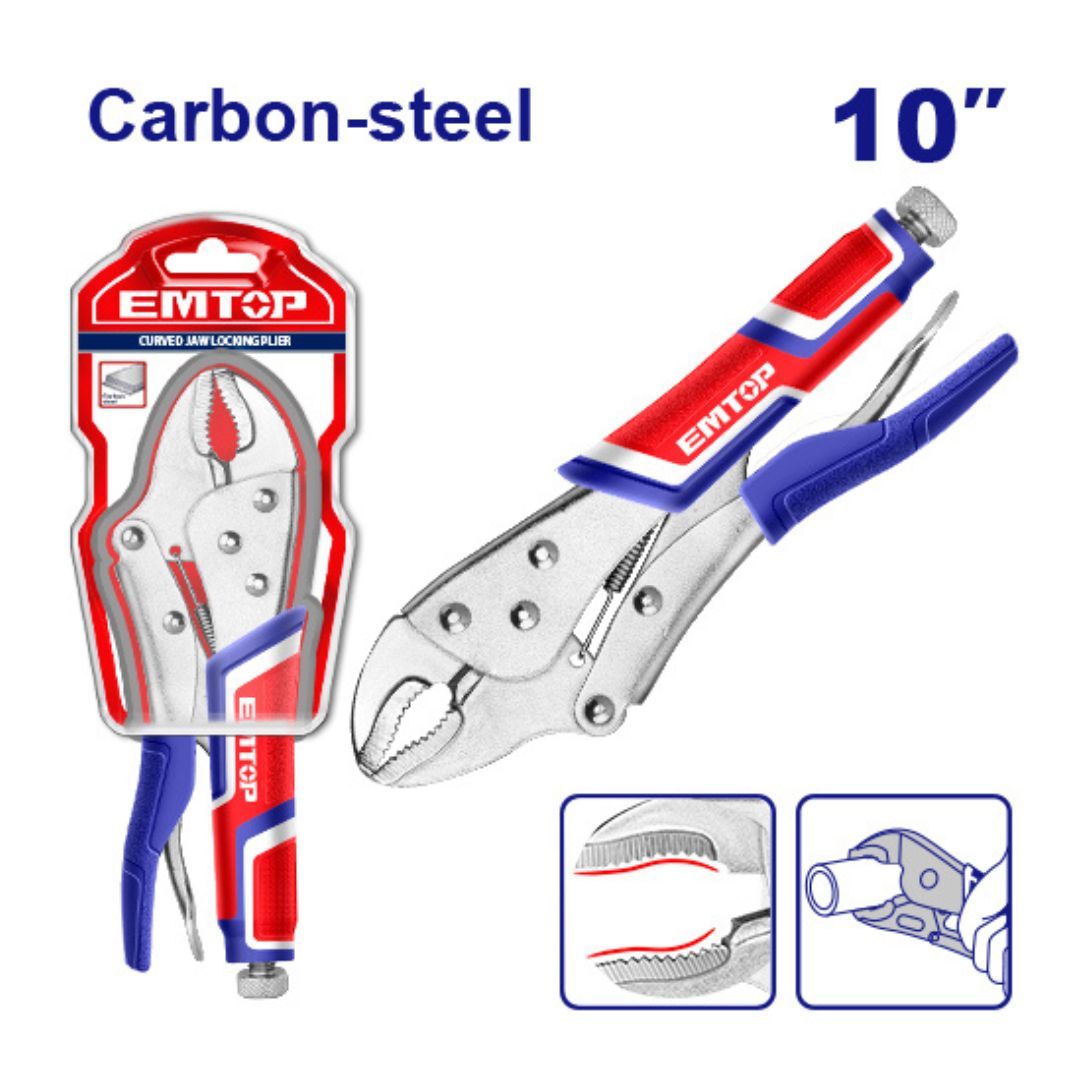 EMTOP HOMBRE SOLO CURVO 10" CROMADO SUPER EMTOP