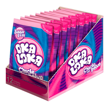 Imagen del producto Oka Loka Chicle en Polvo x12