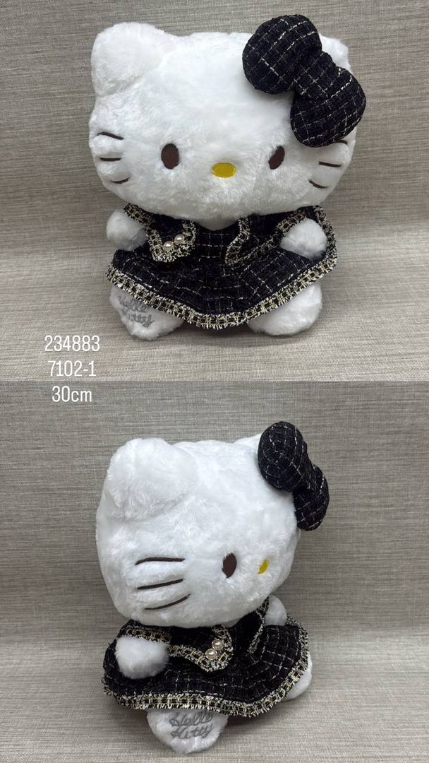 HELLO KITTY CON ACCESORIOS 30 CM