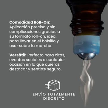 Pheromone Infused Parfum Titanium x 10 Ml Sen Intimo Usa - imagen 3