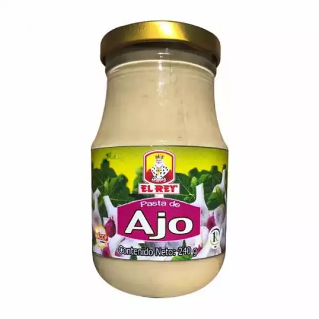 AJO PASTA EL REY*240G
