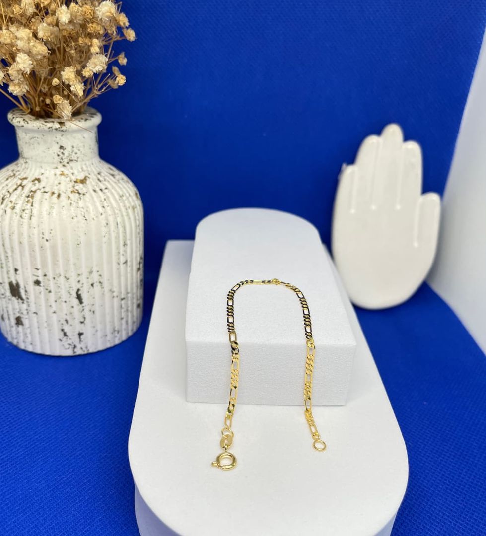 Pulsera cartier 3*1 de 2mm de 18cm 