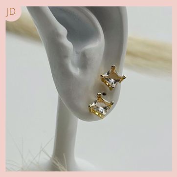 Imagen del producto  Topitos Circones Rodio Cristal