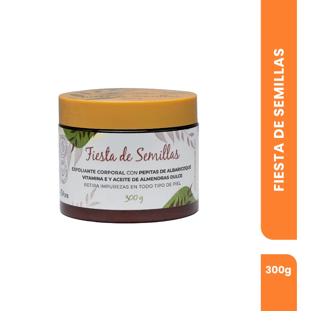 EXFOLIANTE FISTA DE SEMILLAS 200GR FRUTO SALVAJE