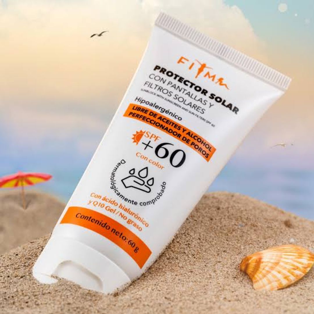 PROTECTOR SOLAR 60 FPS CON COLOR 60GR FITME