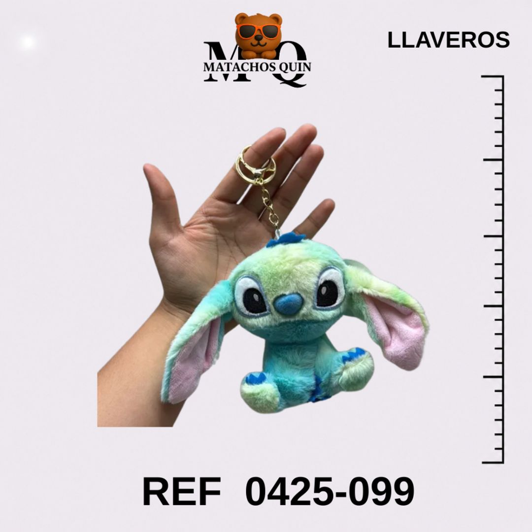 LLAVEROS DE STITCH COLORIDOS