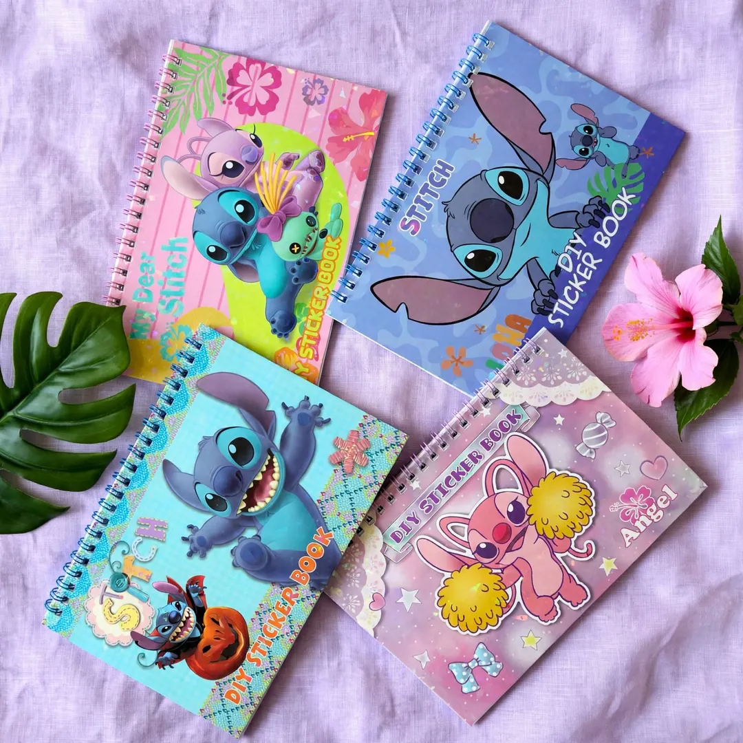 LIBRO DE STICKERS STITCH