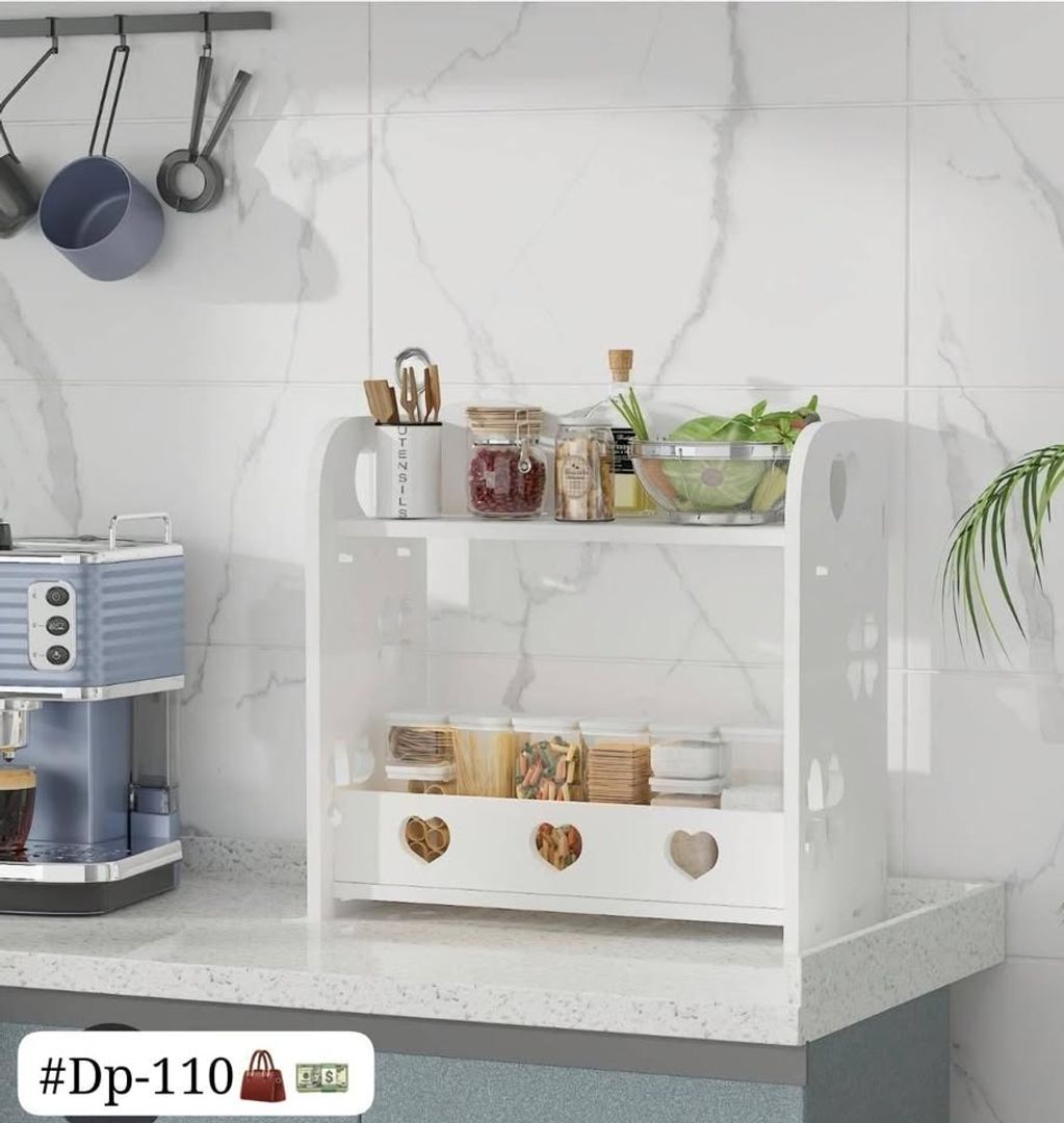 ORGANIZADOR DE COCINA BLANCO ESTILO RUSTICO PRLA-979