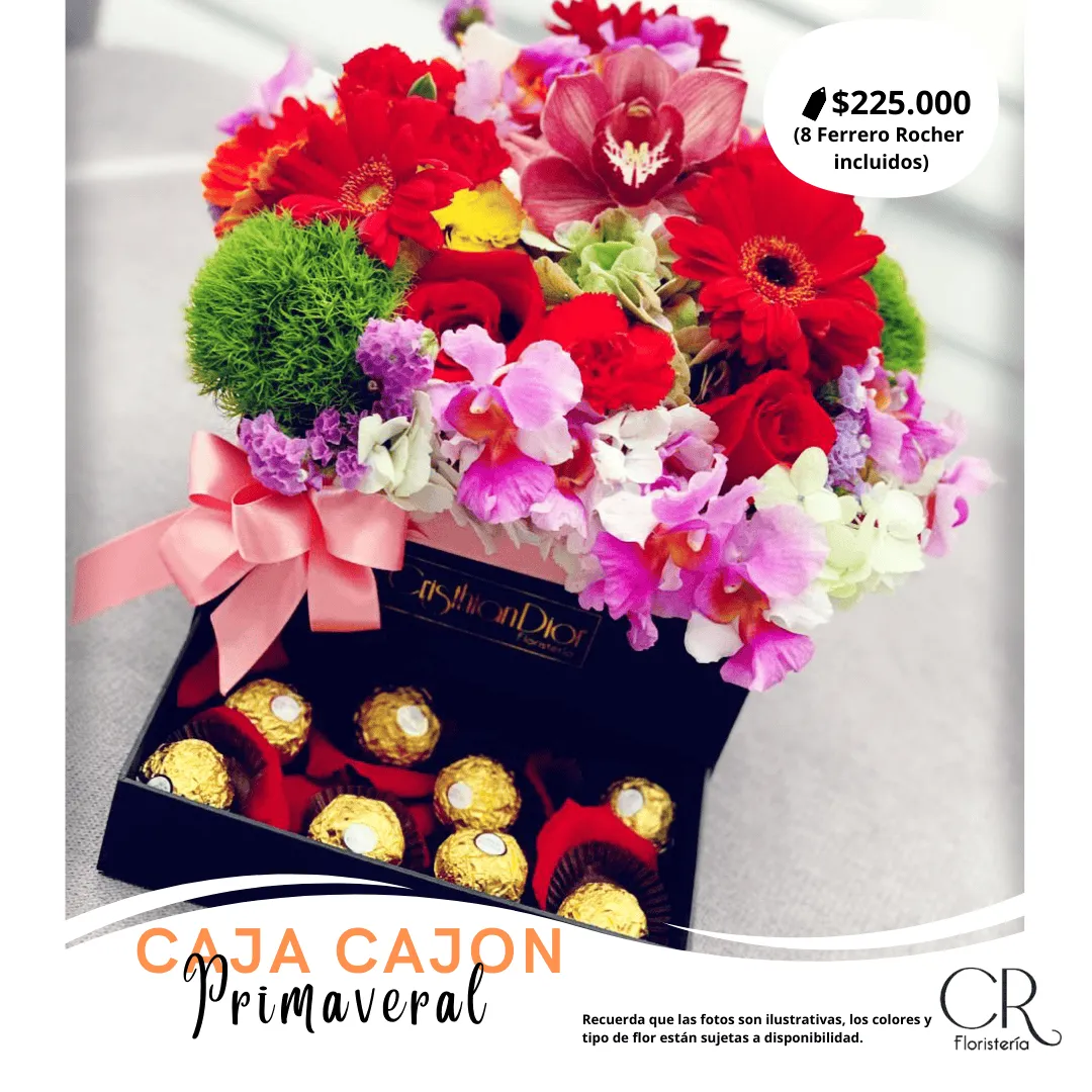 Caja Cajón Deluxe Primaveral