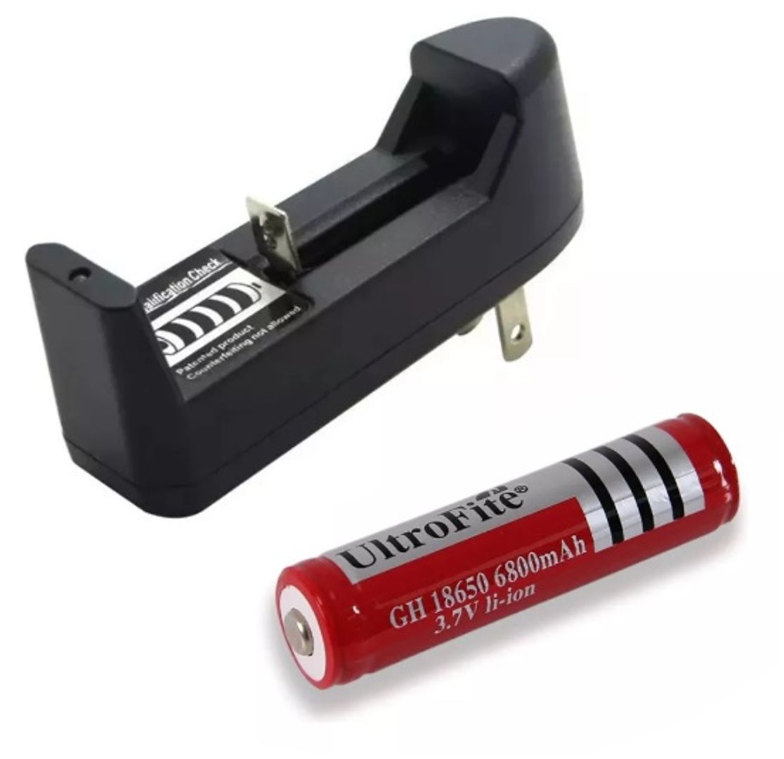 Cargador Pila Lithium 18650