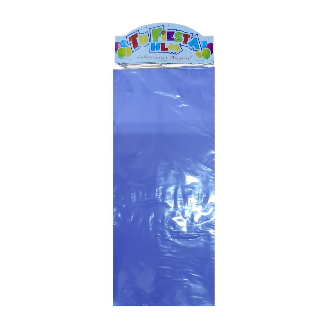 Mantel plastico lila 