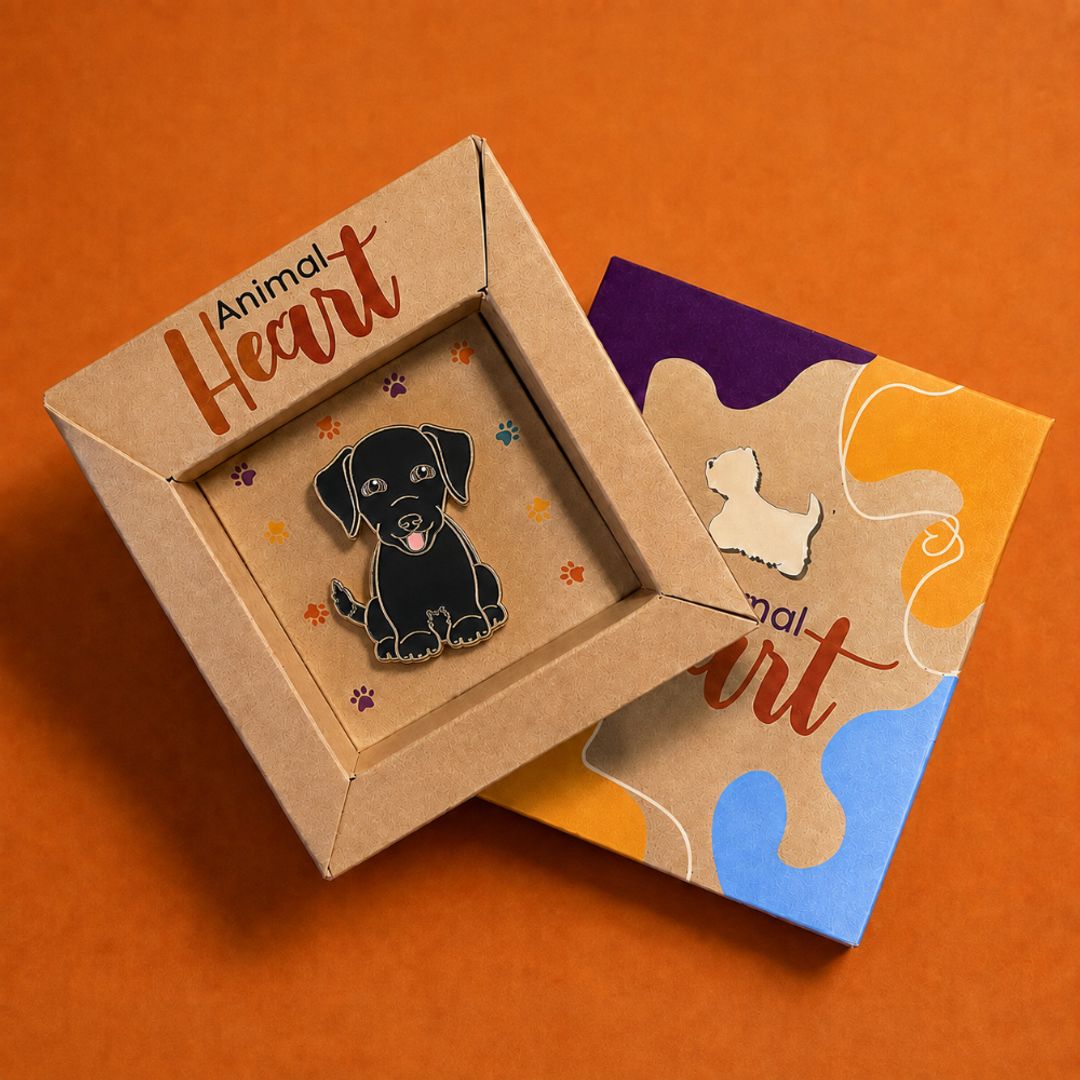 PIN LABRADOR NEGRO