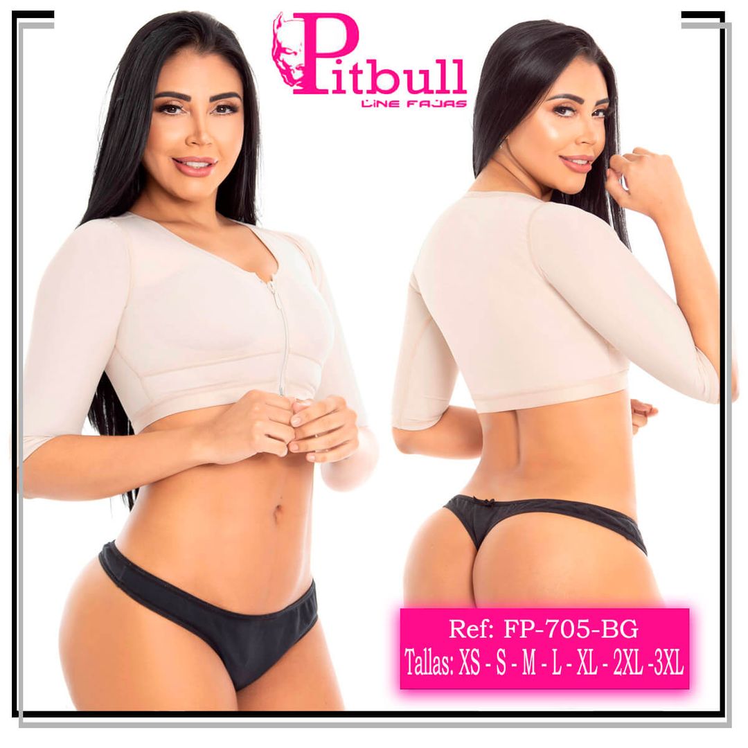 Faja Chaleco con Mangas Postquirurgica - FP705