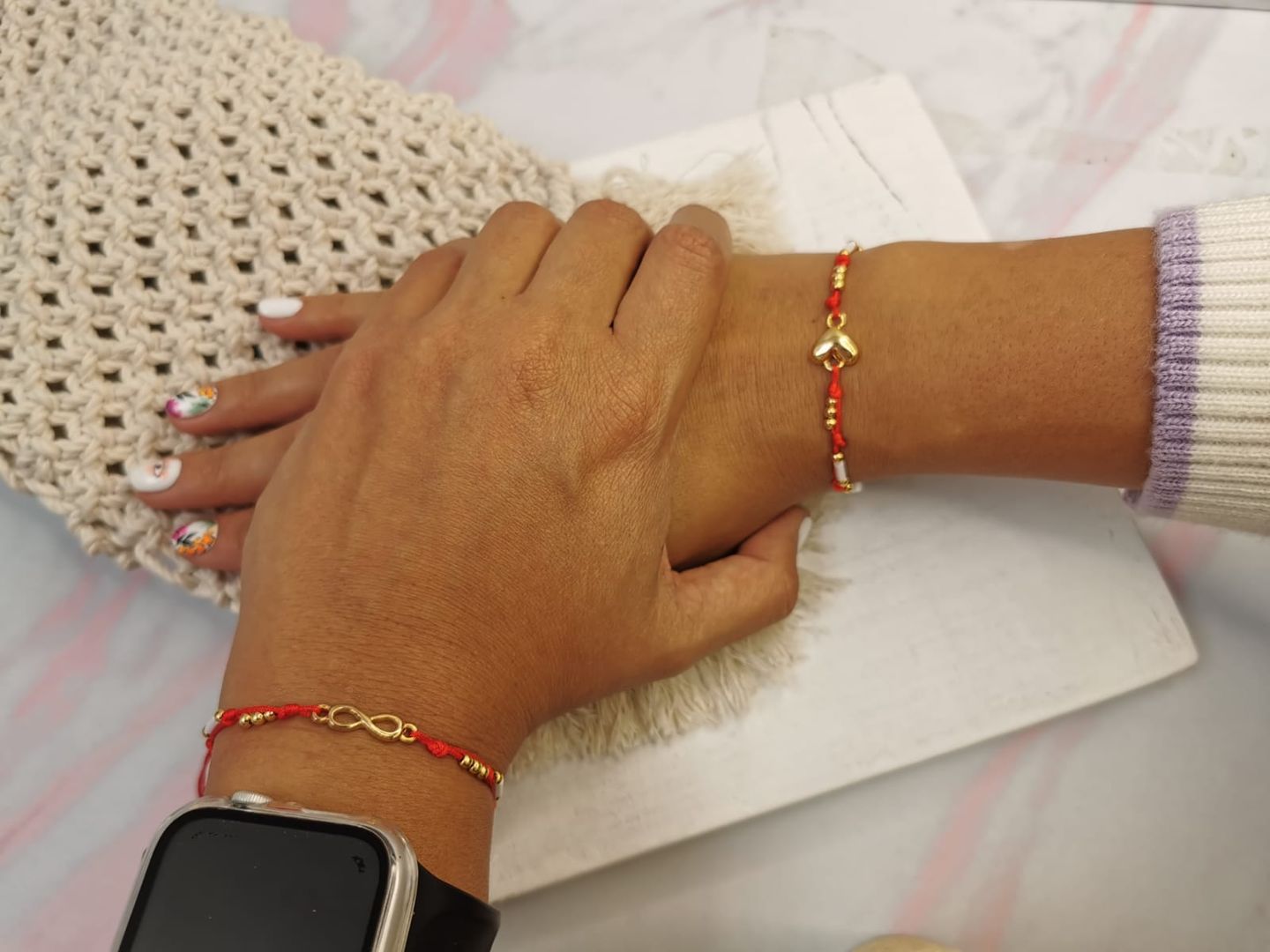 Dúo de pulseras Compartir Más amor