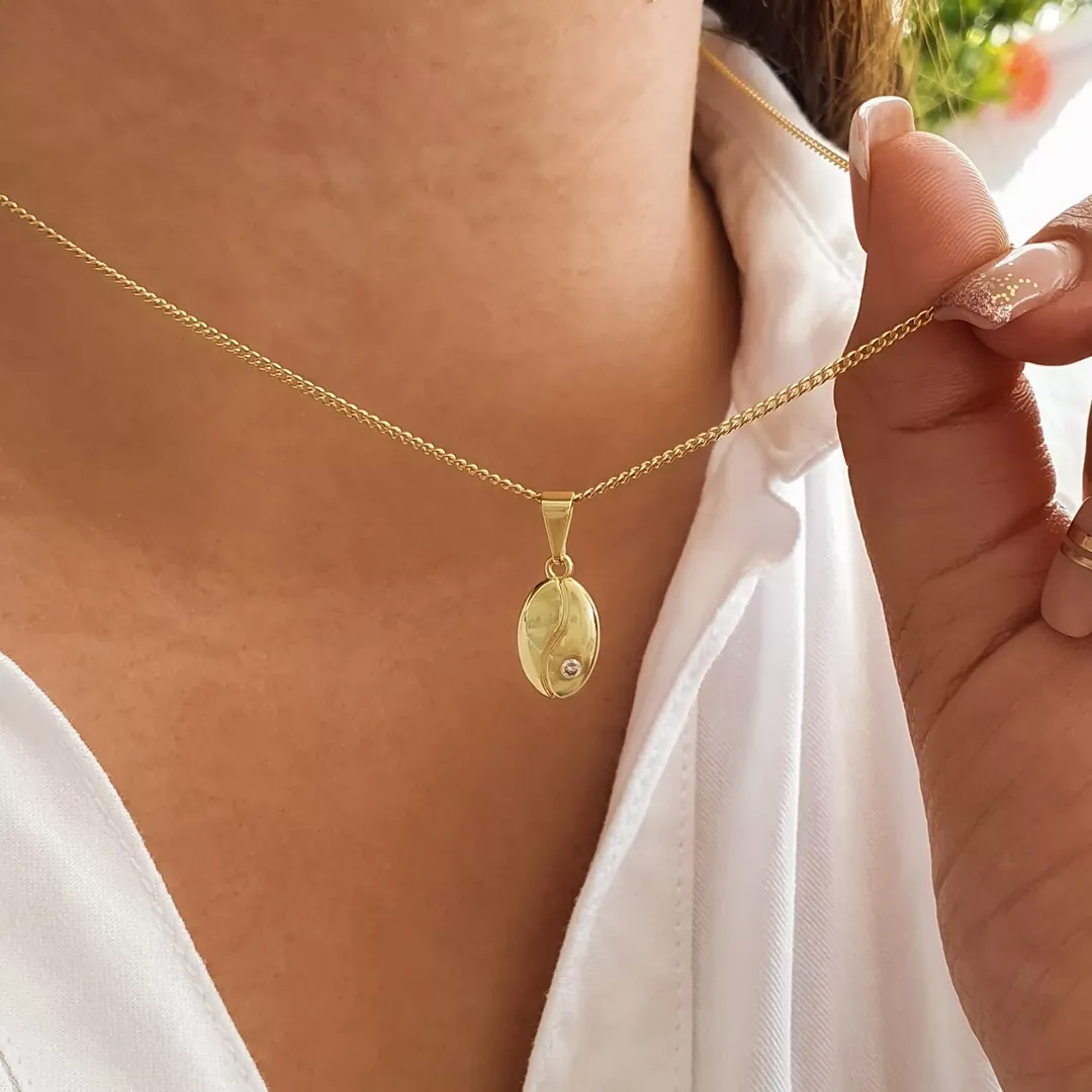 D Grano de Cafe Cristal