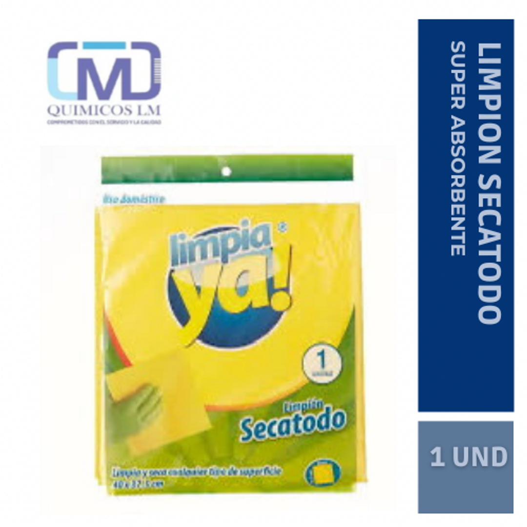 LIMPIÓN SECATODO ABSORBENTE