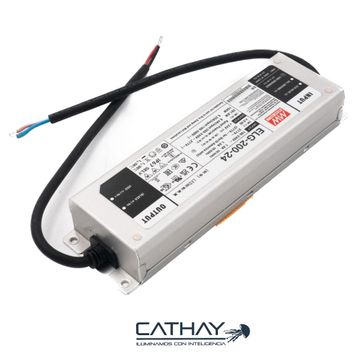 FUENTE DE PODER 24V 8,5 AMP 200W DIMERIZABLE MEANWELL - imagen 1