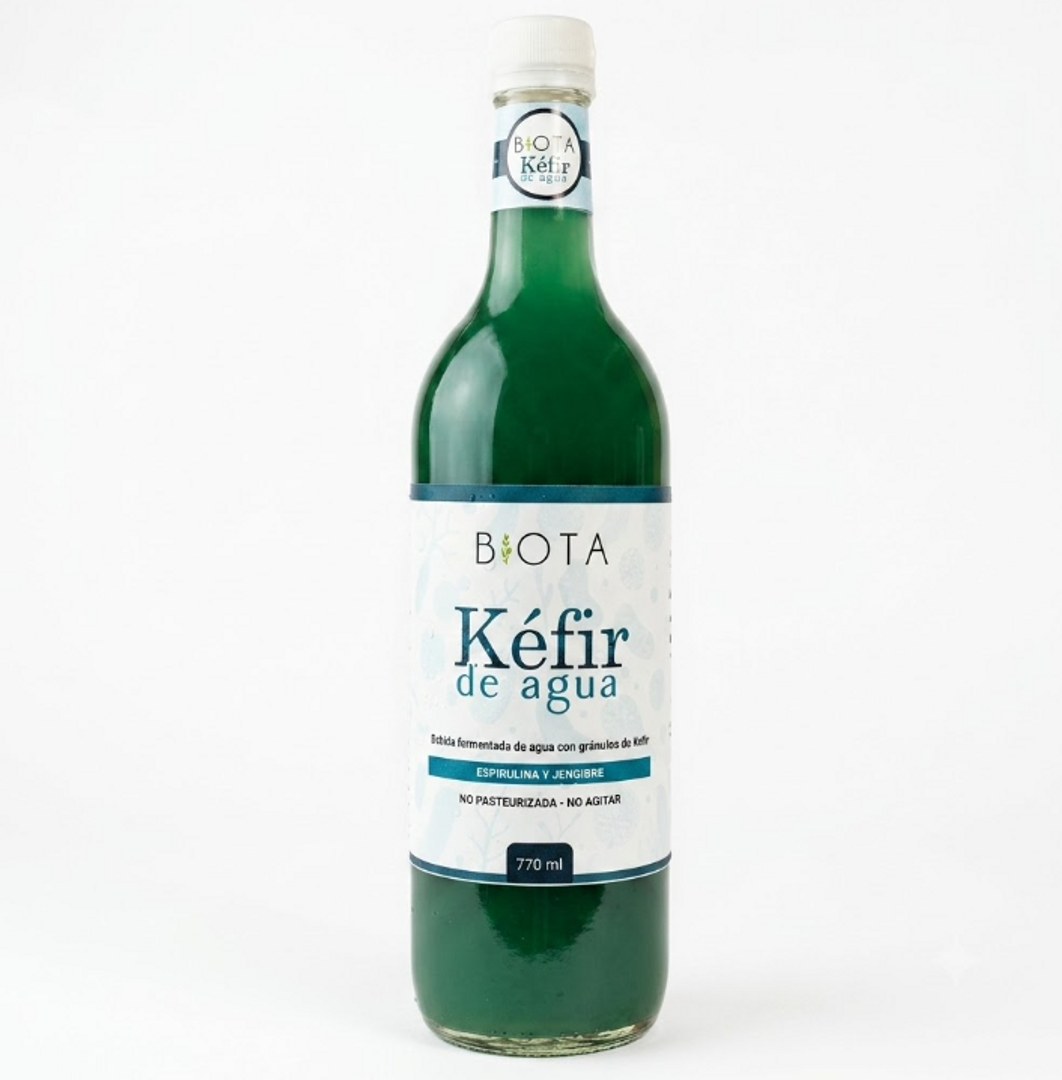 KEFIR ESPIRULINA Y JENJIBRE X 770ML BIOTA