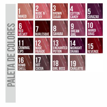 LABIALES MATTE SAMY - imagen 2