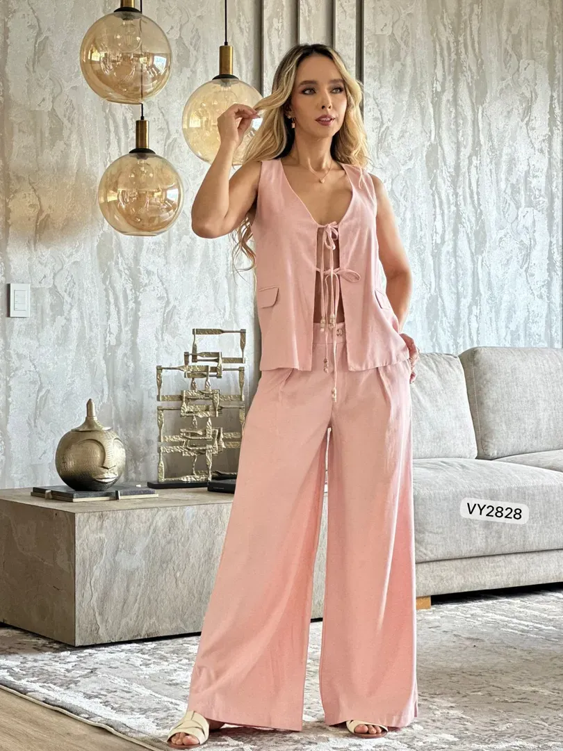 Conjunto chaleco + pantalón