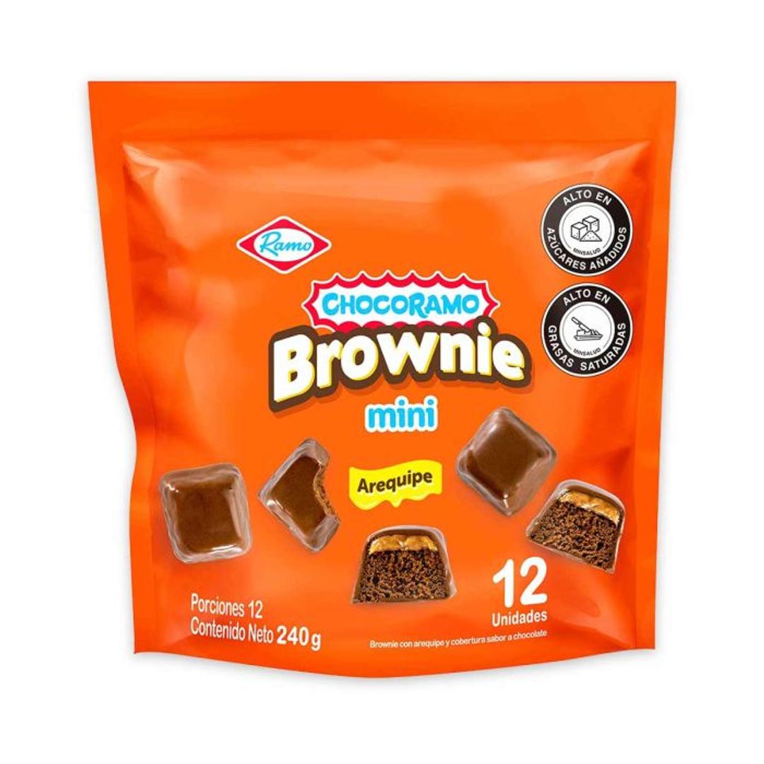 BROWNIE AREQUIPE MINI RAMO*12