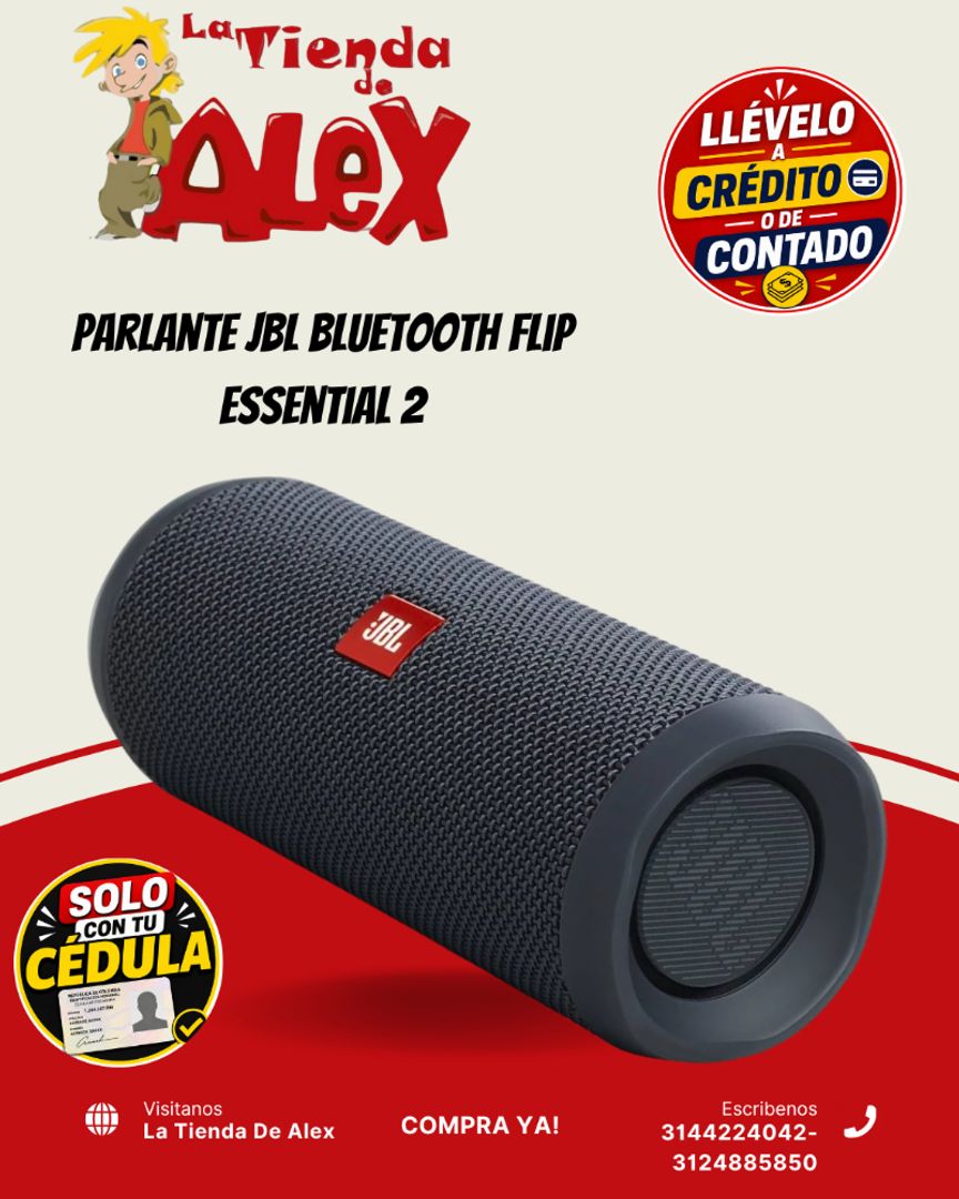 Parlante JBL Bluetooth Flip Essential 2