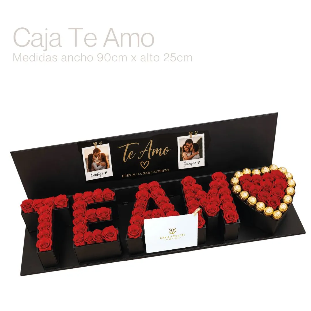 CAJA TE AMO 