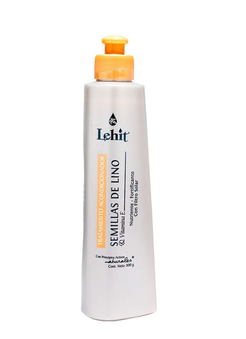 Tratamiento Acondicionador Lehit con Semillas de Lino y Vitamina E 
