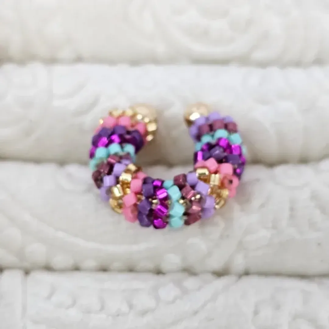 Earcuff confite multicolor