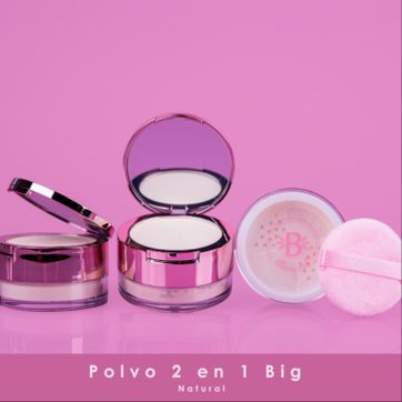 Imagen del producto Polvo suelto translucent 2 en 1 grande(natural)