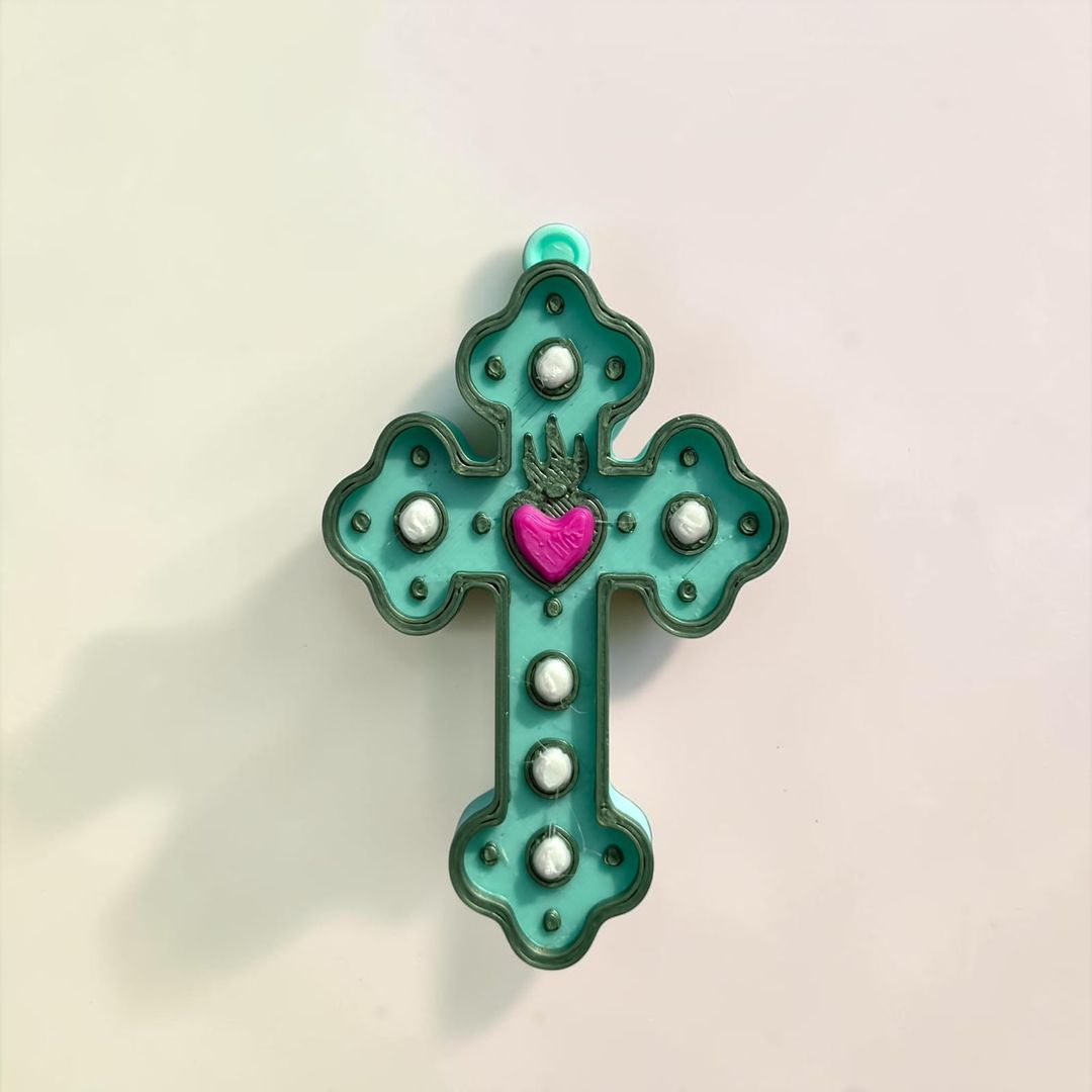 Dije Cruces Corazón 