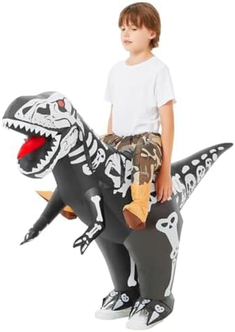 DINO NIÑO ESQUELETO O MUERTE