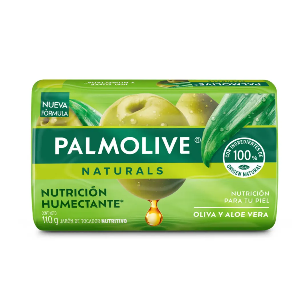JABON PALMOLIVE OLIVA Y ALOE VERA X 110 GR