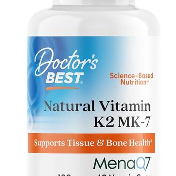 Vitamina K2 MK7 100mcg 60 cap  DOCTOR BEST - imagen 1