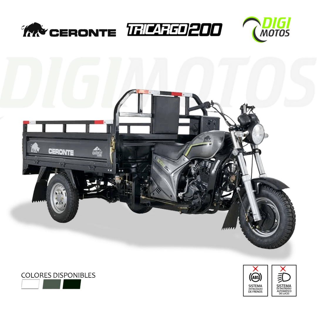 MOTOCARRO CERONTE TRICARGO 200 Gasolina