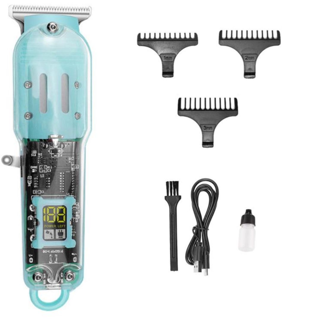Máquina para motilar digital recargable Shinon