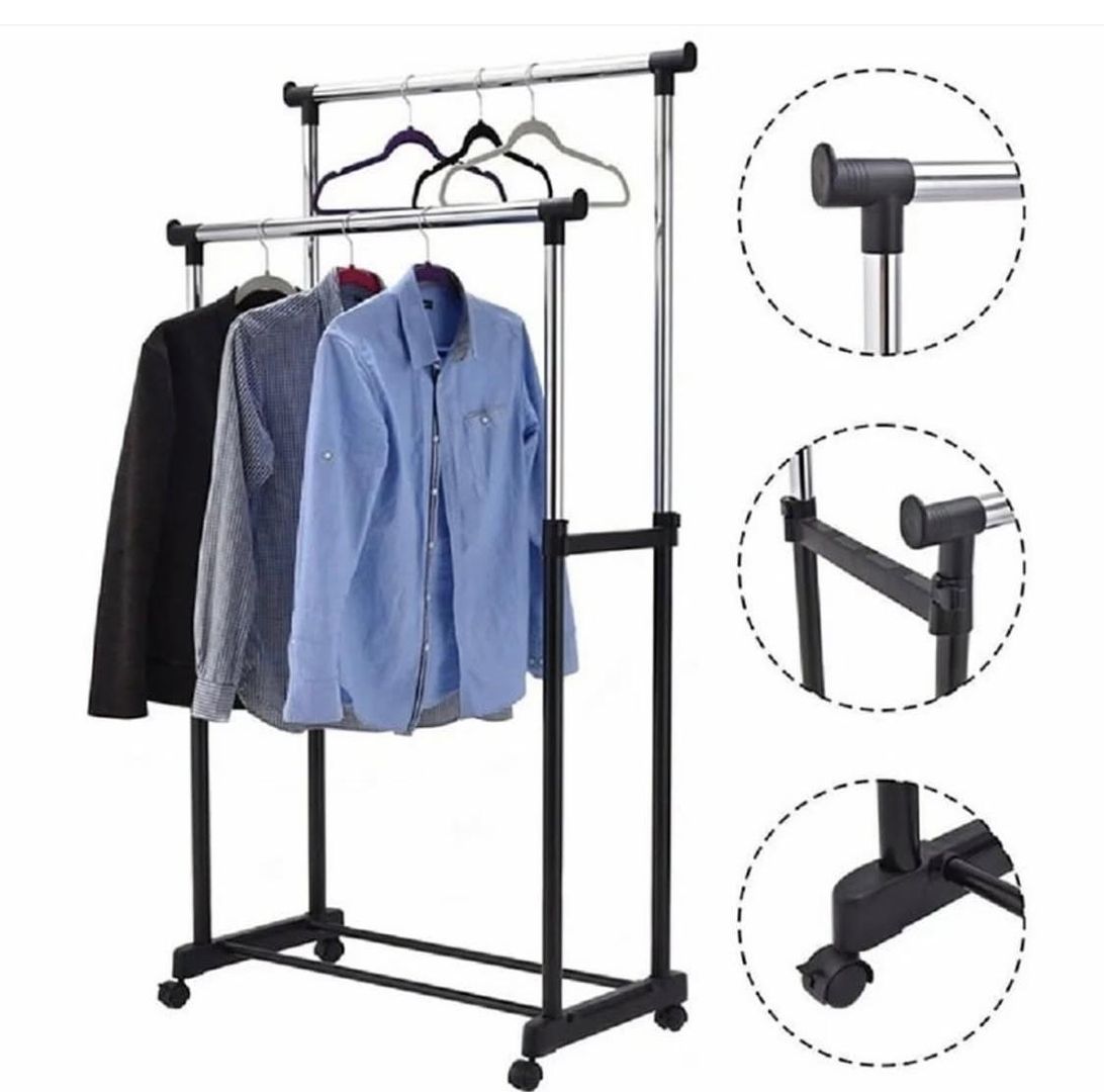 Tendedero De Ropa Plegable Multifuncional Portatil 