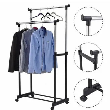 Tendedero De Ropa Plegable Multifuncional Portatil  - imagen 1