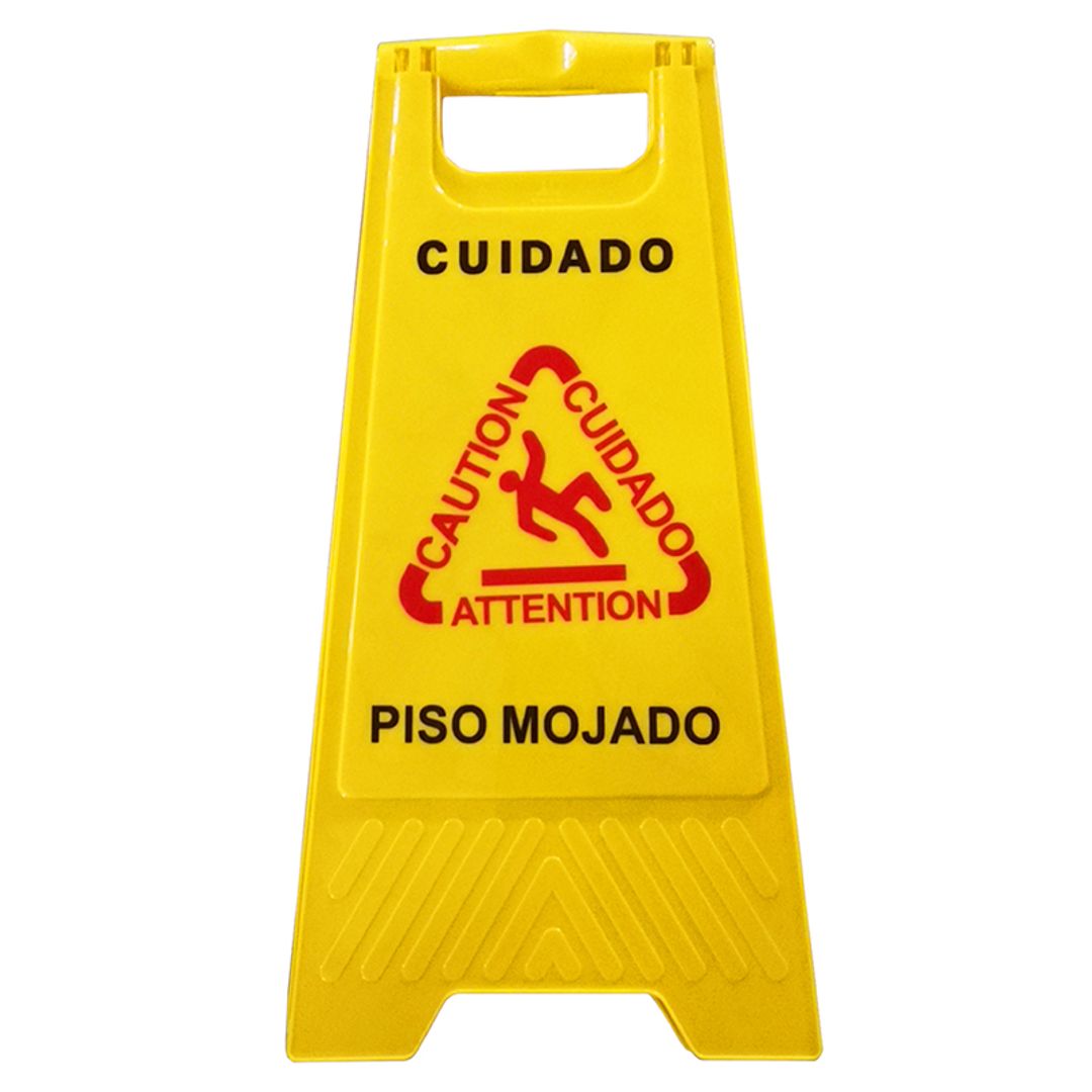 V. SEÑALIZADOR PISO MOJADO