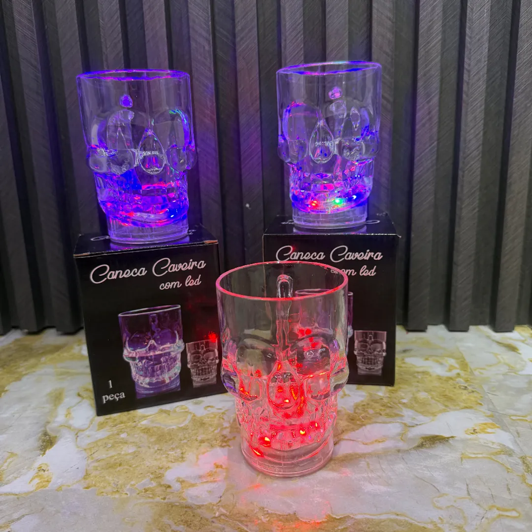 VASO CALAVERA DE LUZ 