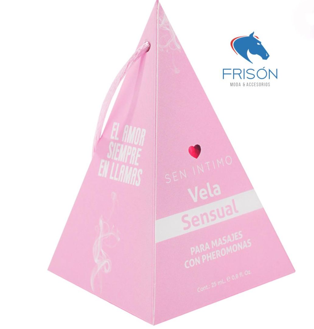 Vela Sensual Masajes Pirámide x 25 ml by Sen Íntimo
