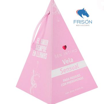 Imagen del producto Vela Sensual Masajes Pirámide x 25 ml by Sen Íntimo