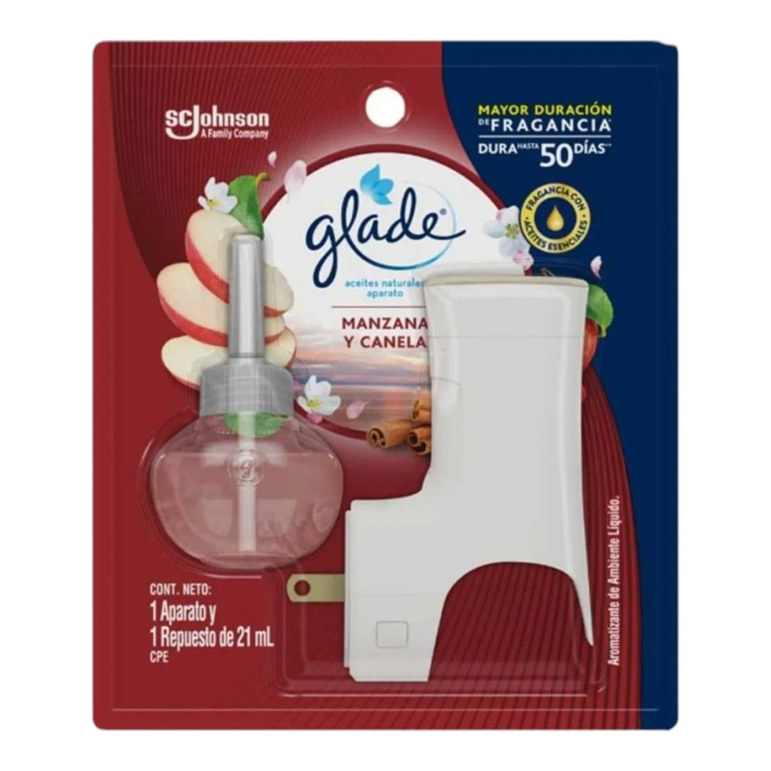  L. MANZANA Y CANELA  ELECTRICO 1 APARATO + 1 REPUESTO 21 ML 