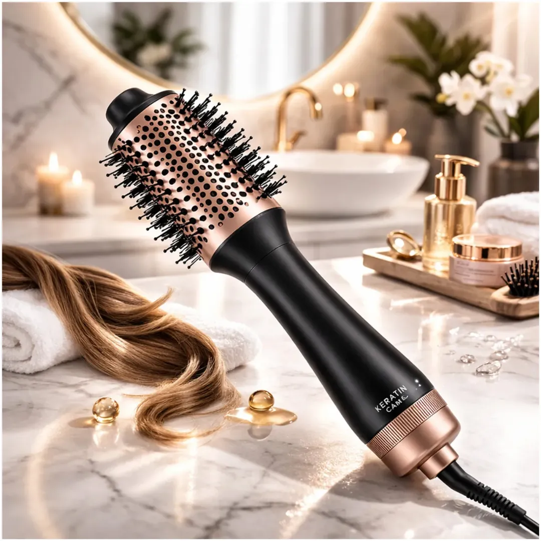 CEPILLO SECADOR EFECTO KERATIN 3D PRO